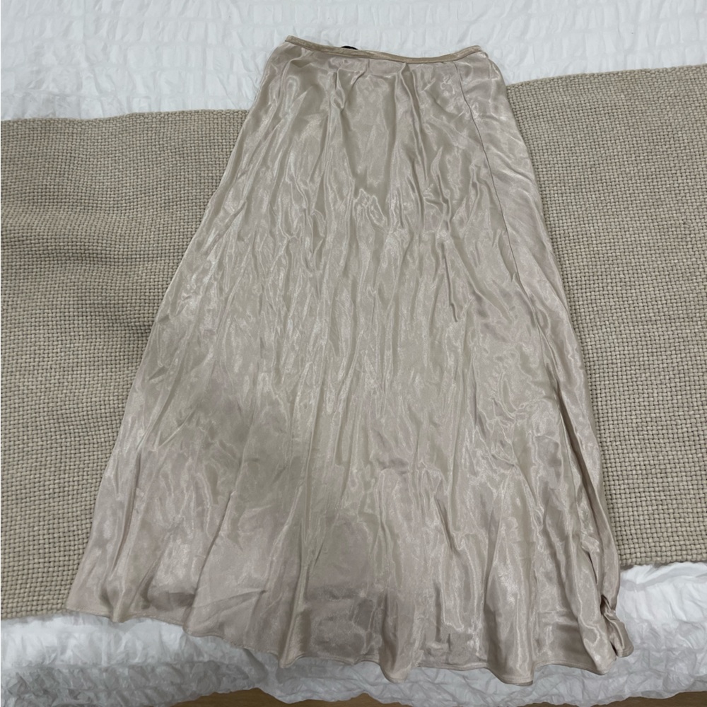 Zara satin skirt